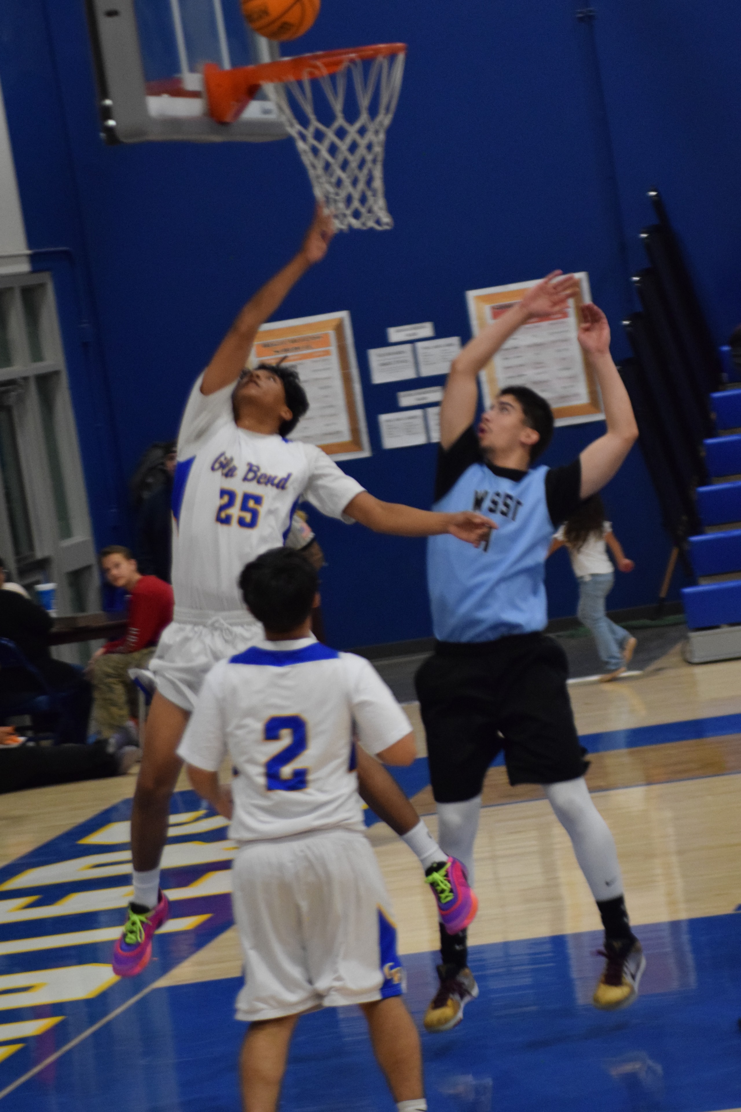 Basketball athlete action shot